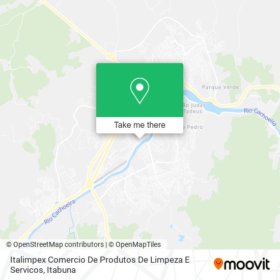 Italimpex Comercio De Produtos De Limpeza E Servicos map