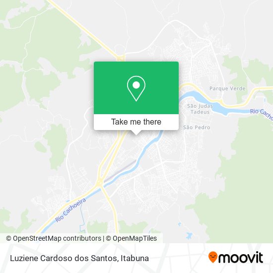 Luziene Cardoso dos Santos map