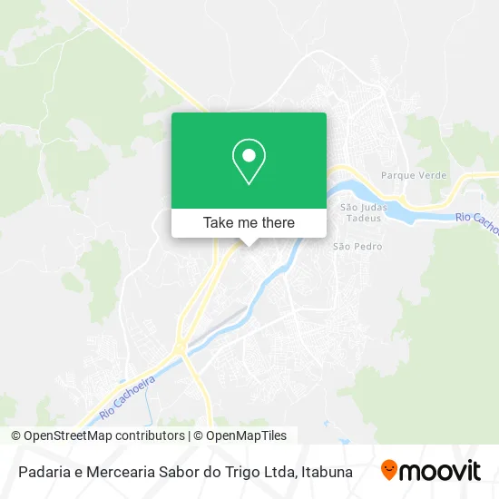 Padaria e Mercearia Sabor do Trigo Ltda map