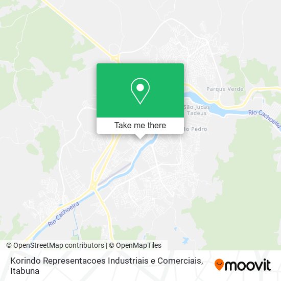 Korindo Representacoes Industriais e Comerciais map