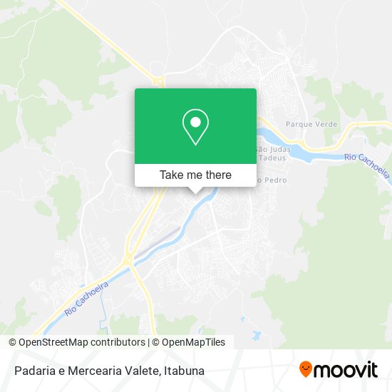 Padaria e Mercearia Valete map