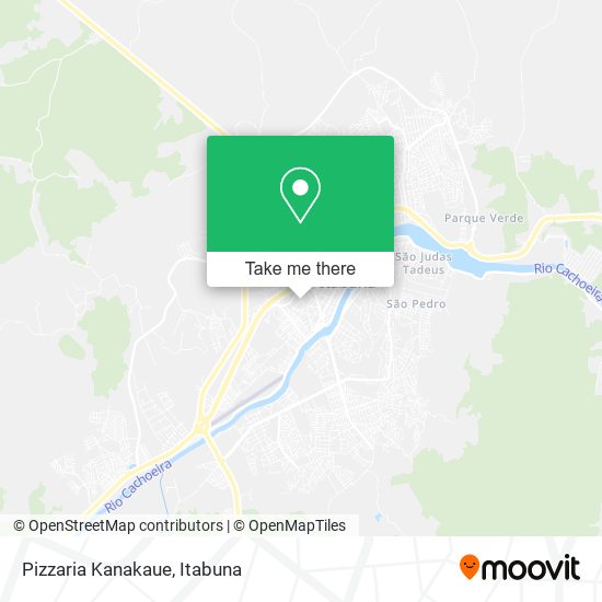 Pizzaria Kanakaue map