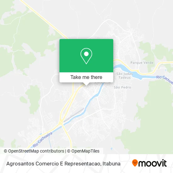 Agrosantos Comercio E Representacao map