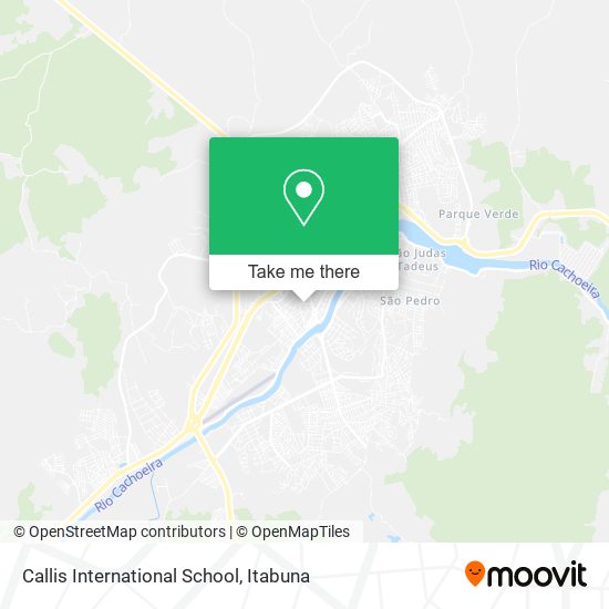 Mapa Callis International School