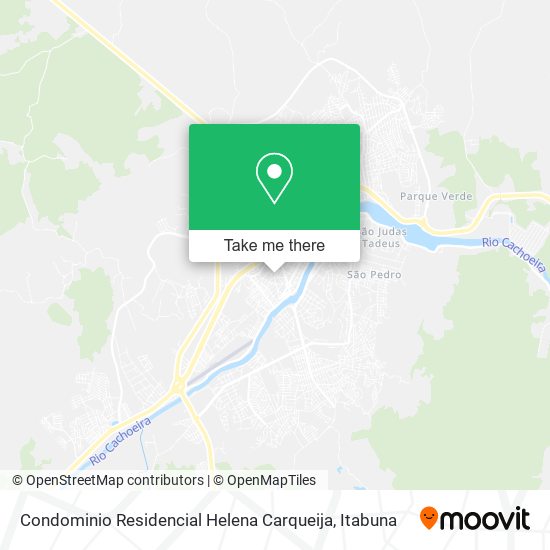 Mapa Condominio Residencial Helena Carqueija