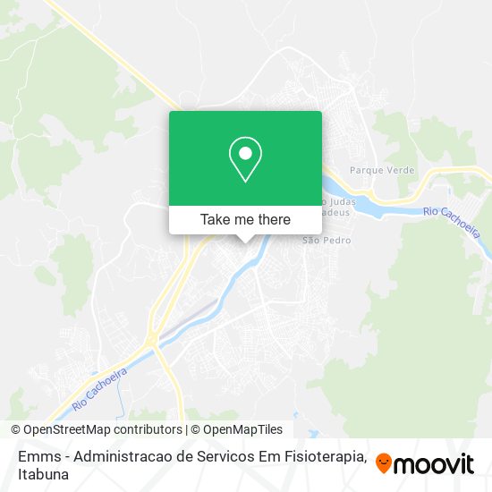 Mapa Emms - Administracao de Servicos Em Fisioterapia