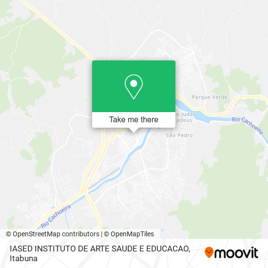 IASED INSTITUTO DE ARTE SAUDE E EDUCACAO map