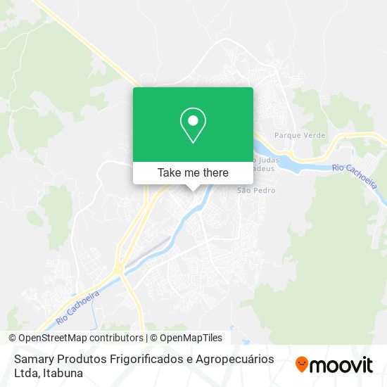 Samary Produtos Frigorificados e Agropecuários Ltda map