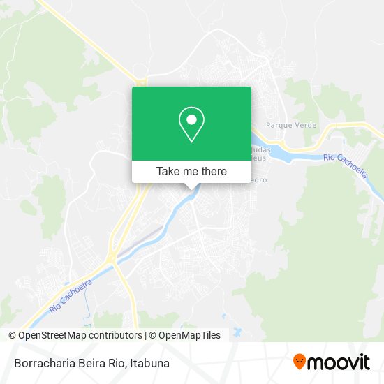 Mapa Borracharia Beira Rio