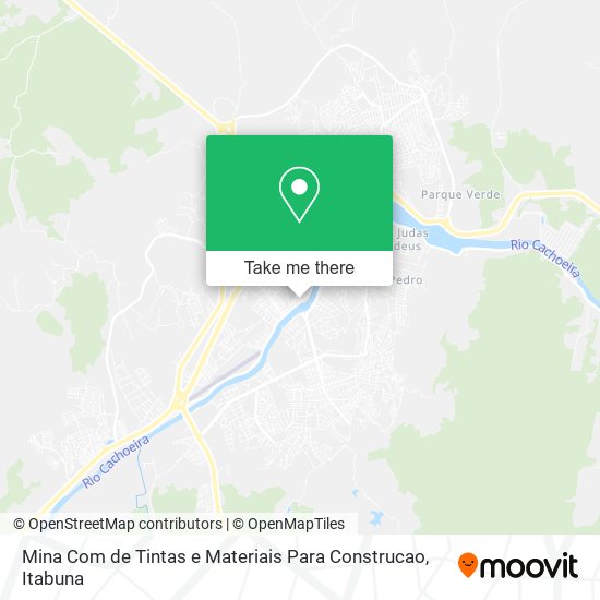 Mina Com de Tintas e Materiais Para Construcao map