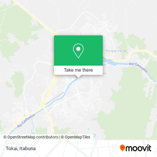 Mapa Tokai