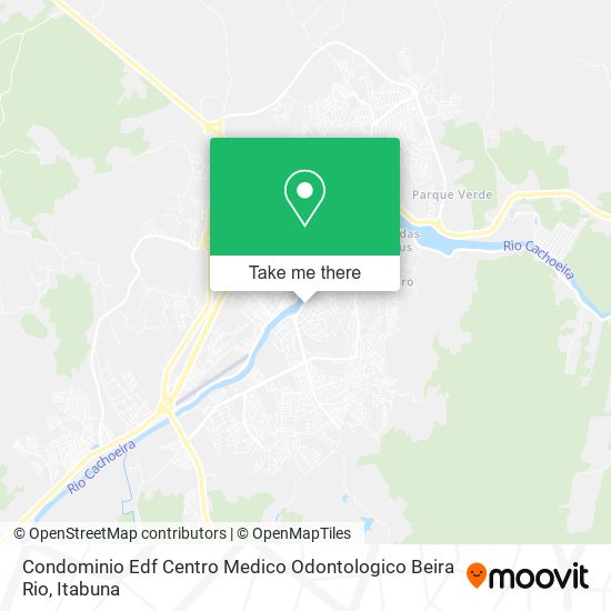 Mapa Condominio Edf Centro Medico Odontologico Beira Rio