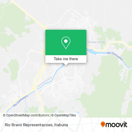 Rio Bravo Representacoes map