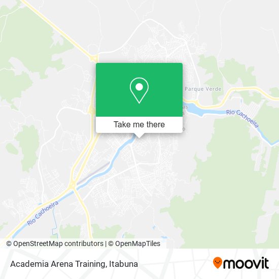 Mapa Academia Arena Training