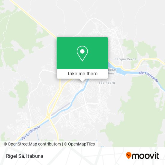 Rígel Sá map