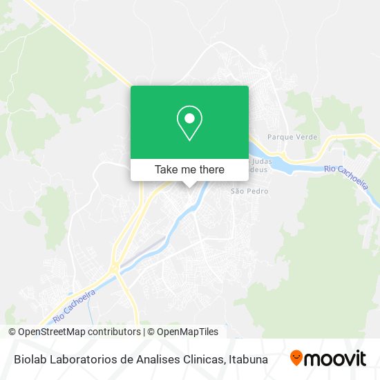 Mapa Biolab Laboratorios de Analises Clinicas
