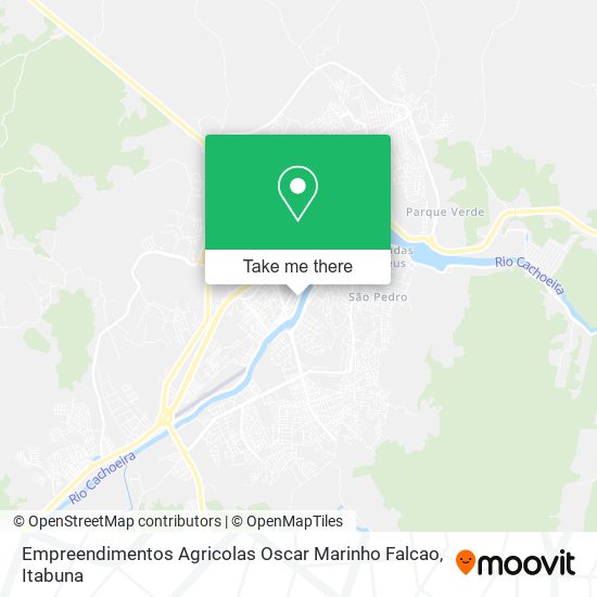 Mapa Empreendimentos Agricolas Oscar Marinho Falcao