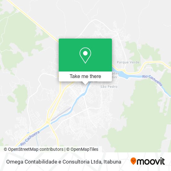 Omega Contabilidade e Consultoria Ltda map