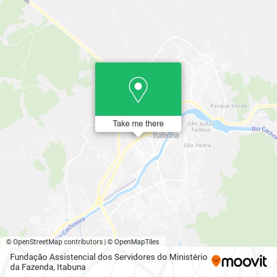 Fundação Assistencial dos Servidores do Ministério da Fazenda map
