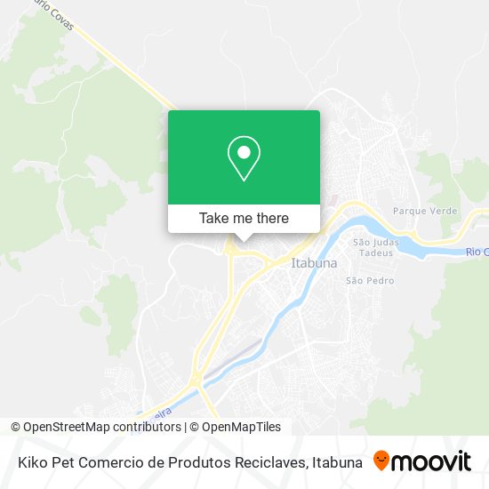 Kiko Pet Comercio de Produtos Reciclaves map