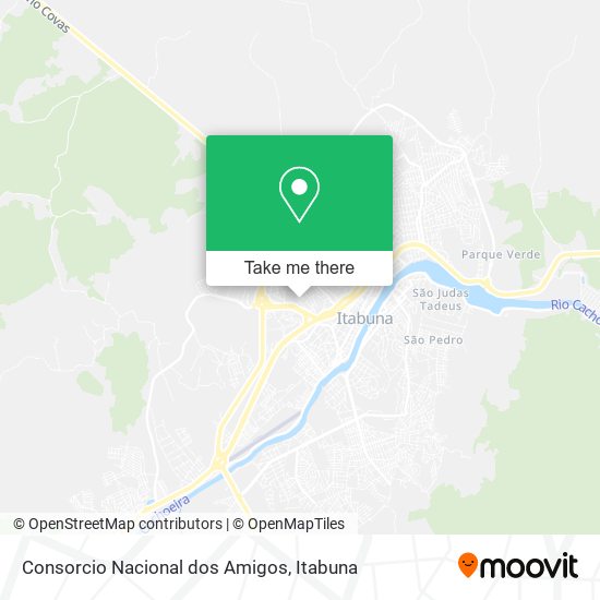 Consorcio Nacional dos Amigos map