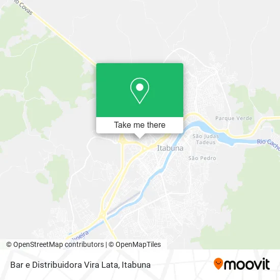 Bar e Distribuidora Vira Lata map