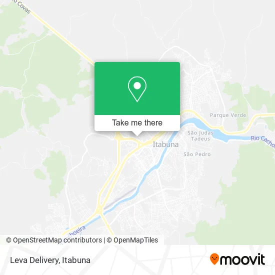Leva Delivery map