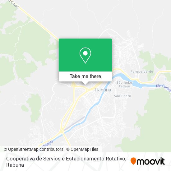 Mapa Cooperativa de Servios e Estacionamento Rotativo