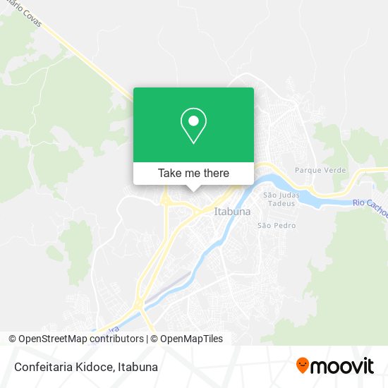 Confeitaria Kidoce map