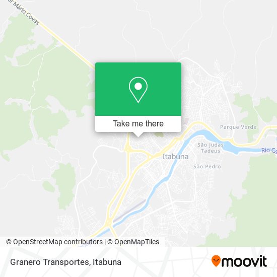 Granero Transportes map
