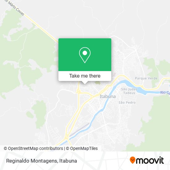 Mapa Reginaldo Montagens