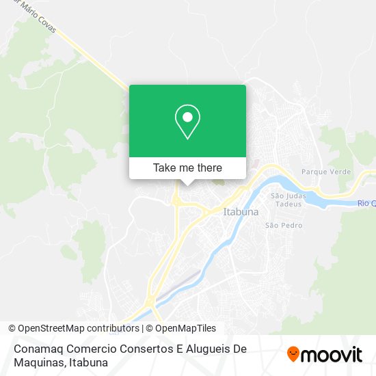 Mapa Conamaq Comercio Consertos E Alugueis De Maquinas