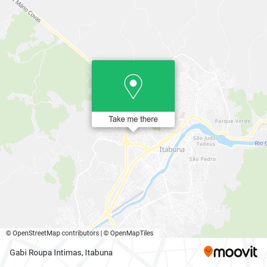 Mapa Gabi Roupa Intimas