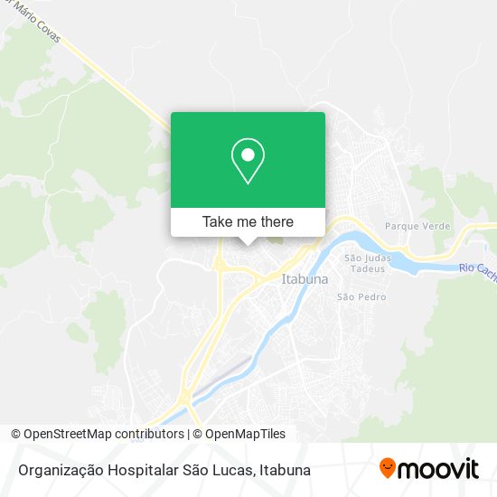 Mapa Organização Hospitalar São Lucas