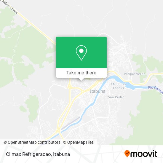 Climax Refrigeracao map