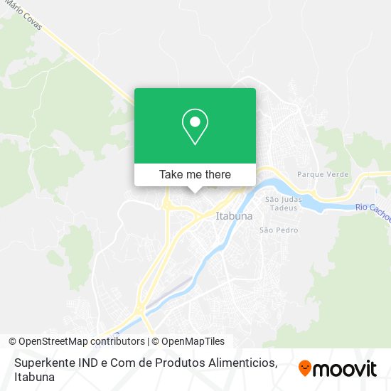 Superkente IND e Com de Produtos Alimenticios map