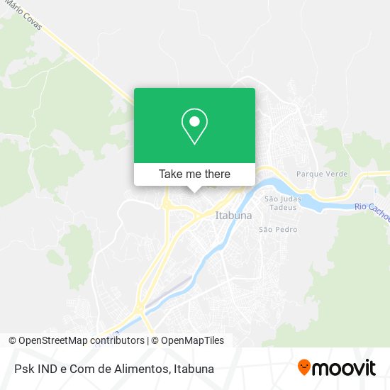 Psk IND e Com de Alimentos map