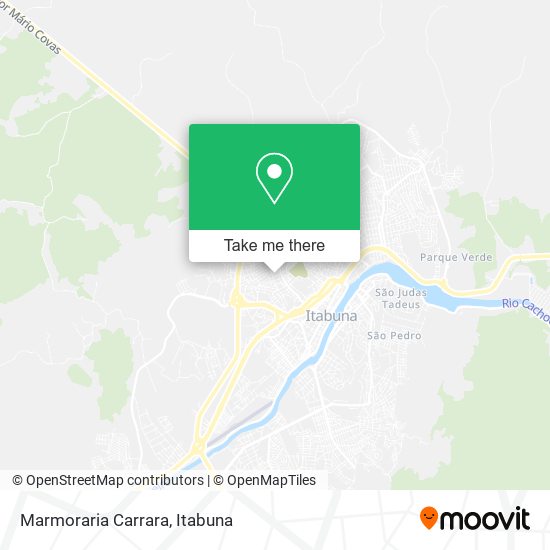 Marmoraria Carrara map