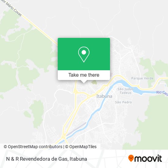 N & R Revendedora de Gas map