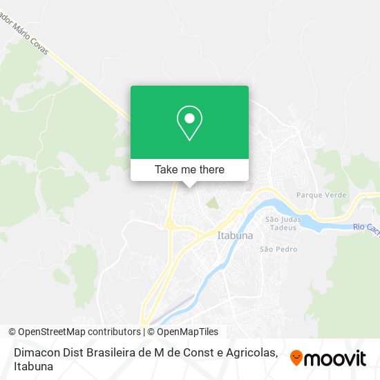 Mapa Dimacon Dist Brasileira de M de Const e Agricolas