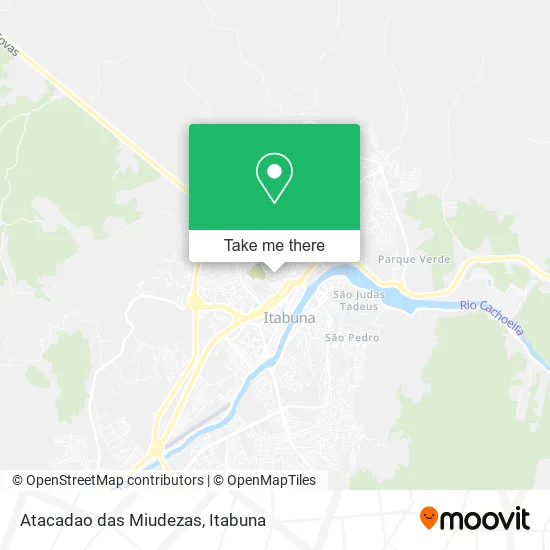 Atacadao das Miudezas map