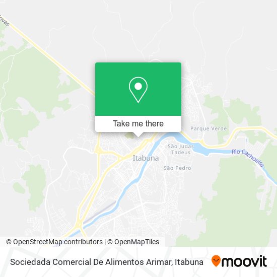 Sociedada Comercial De Alimentos Arimar map