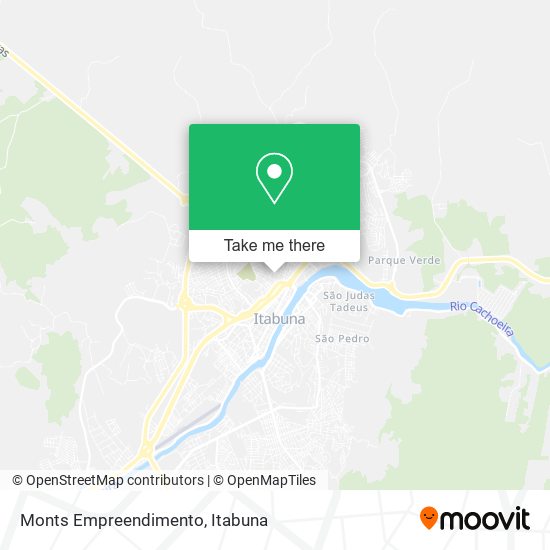 Monts Empreendimento map
