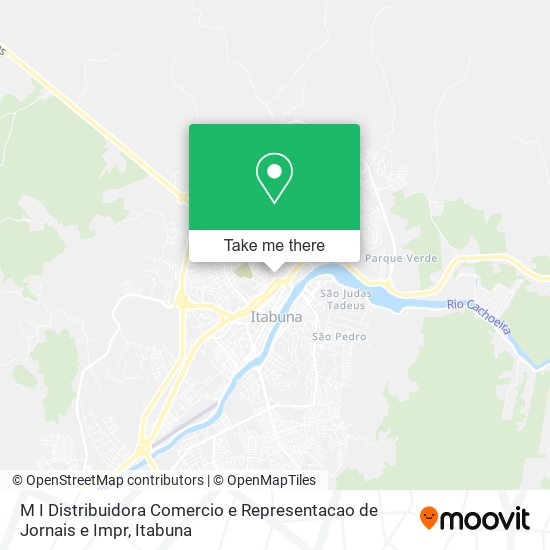 M I Distribuidora Comercio e Representacao de Jornais e Impr map