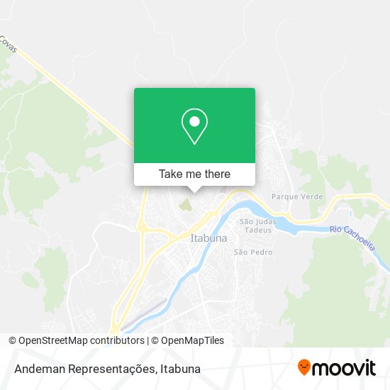 Mapa Andeman Representações