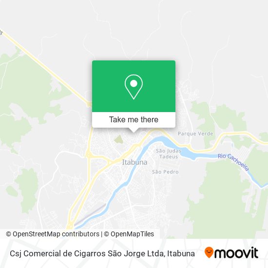 Mapa Csj Comercial de Cigarros São Jorge Ltda