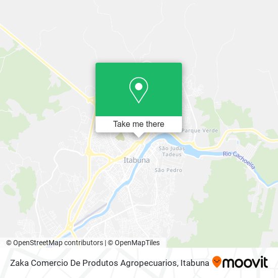 Zaka Comercio De Produtos Agropecuarios map