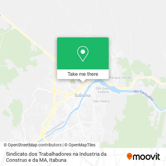 Sindicato dos Trabalhadores na Industria da Construo e da MA map