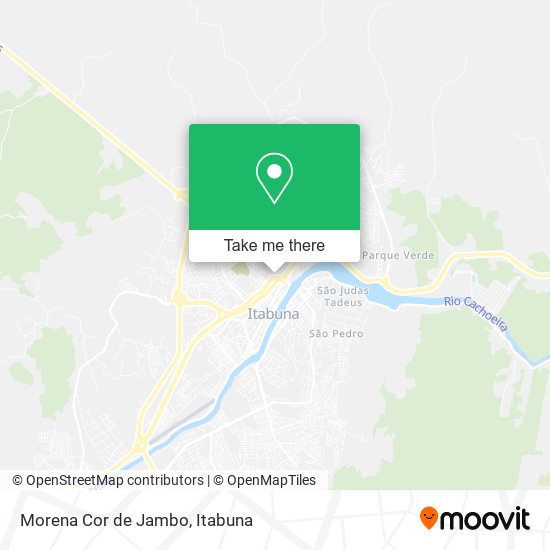 Morena Cor de Jambo map