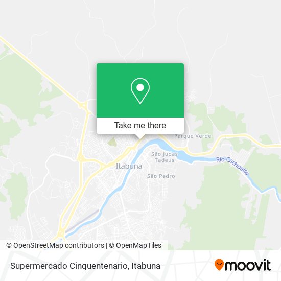 Supermercado Cinquentenario map